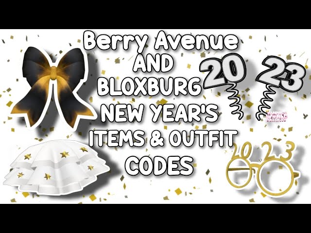 Roblox Berry Avenue codes for outfits & accessories in December 2023 -  Charlie INTEL