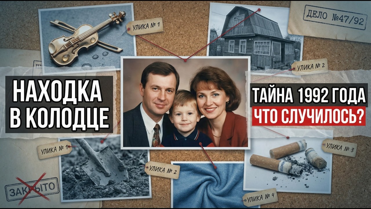 СЕМЬЯ ДАЧНИКОВ ПРОПАЛА В 1992. Хозяева копали колодец — находка заставила их бежать в ужасе