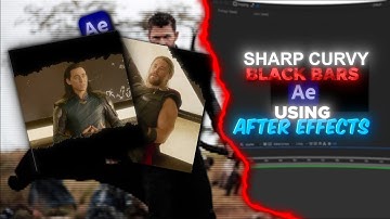 Turbulent Smooth Black Bars Tutorial | After Effects Black Bars