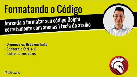 Formatando automaticamente o seu código