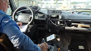 20230323 00:15 UTC. A QSO with my friend - Greg - NA7P (WA, USA). I was mobile at Auburn, CA, USA.