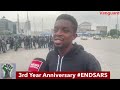LIVE: 3rd year anniversary #ENDSARS