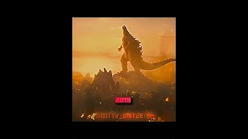 Godzilla 2014-2024 evolution | Evolved Godzilla edit #godzilla #gxk #edit #monsterverse