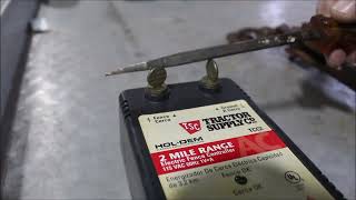 TRACTOR SUPPLY CO ELECTRIC FENCE CONTROLLER For Sale