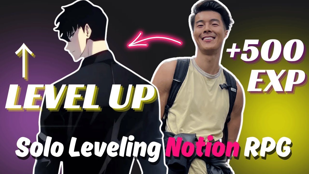 The Anime That Turned My Life Into an RPG (Notion Template)