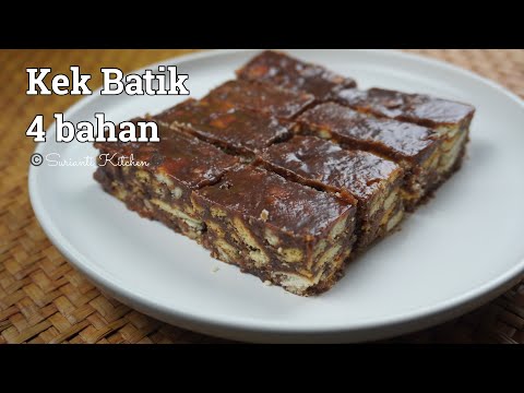 Cara Membuat Kek Batik Klasik