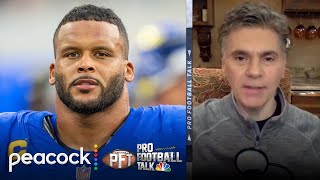 Los Angeles Rams’ Aaron Donald announces retirement after 10 years | Pro Football Talk | NFL on NBC