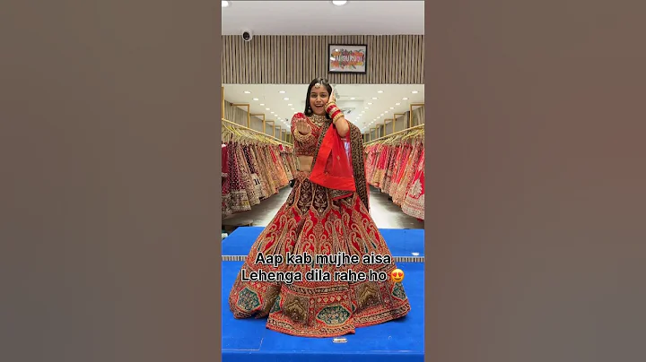 Bridal Lehenga For Rent #wedding #bride #lehenga #outfit #rent #shorts #trending #yt
