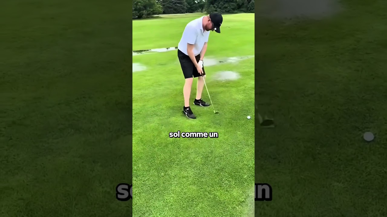 Ne Marche Jamais Sur Un Terrain De Golf Comme Ça ! 😱
