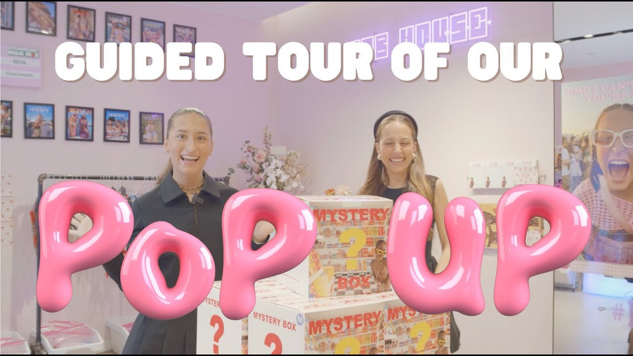 Guided Tour the MobShop with Coconut and Strawberry