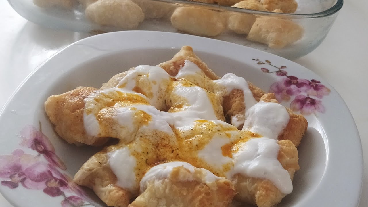 Hamur açmadan  mantı yaptım.kolay pratik ve lezzetli????(Yalancı Boşnak mantısı)