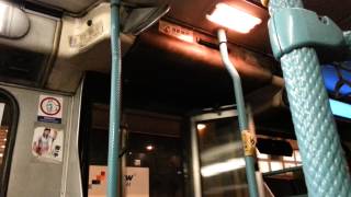 NWFB DA76 HB925 @ 112 落車門開門及關門 + 北角 (百福道) 報站