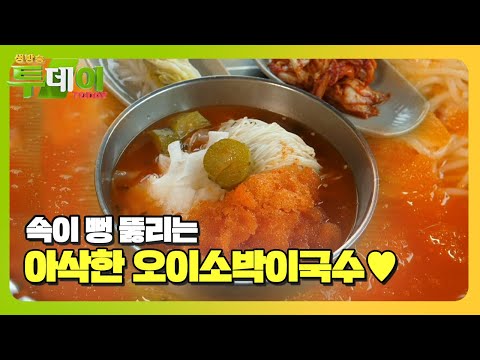 ‘속 시원한’ 한 그릇 오이소박이국수★ㅣ생방송 투데이(Live Today)ㅣSBS Story