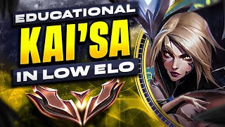 Low Elo Kai'Sa Guide #1  Kai'Sa ADC Gameplay Guide | League of Legends
