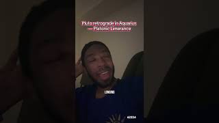 Pluto Retrograde in Aquarius — Platonic Limerence #astrology #shorts