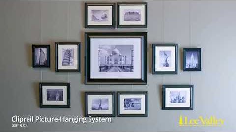 Cliprail Picture-Hanging System