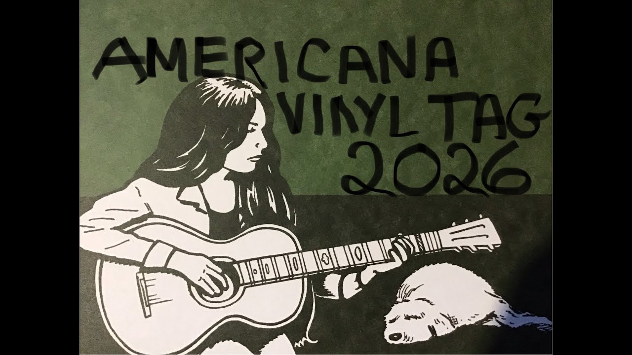 Виниловый тег Americana 2026 года #americana #vinyl #tags @Americanasam1994