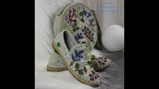 Красиво,Модно,Стильно#Идеи Вязаной Крючком Обуви #