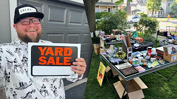 Going To Yard Sales In DISNEY WORLD | Unique Items & Great Deals | The BEST Day EVER