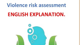 VIOLENCE  RISK ASSESSMENT ENGLISH EXPLANATION.