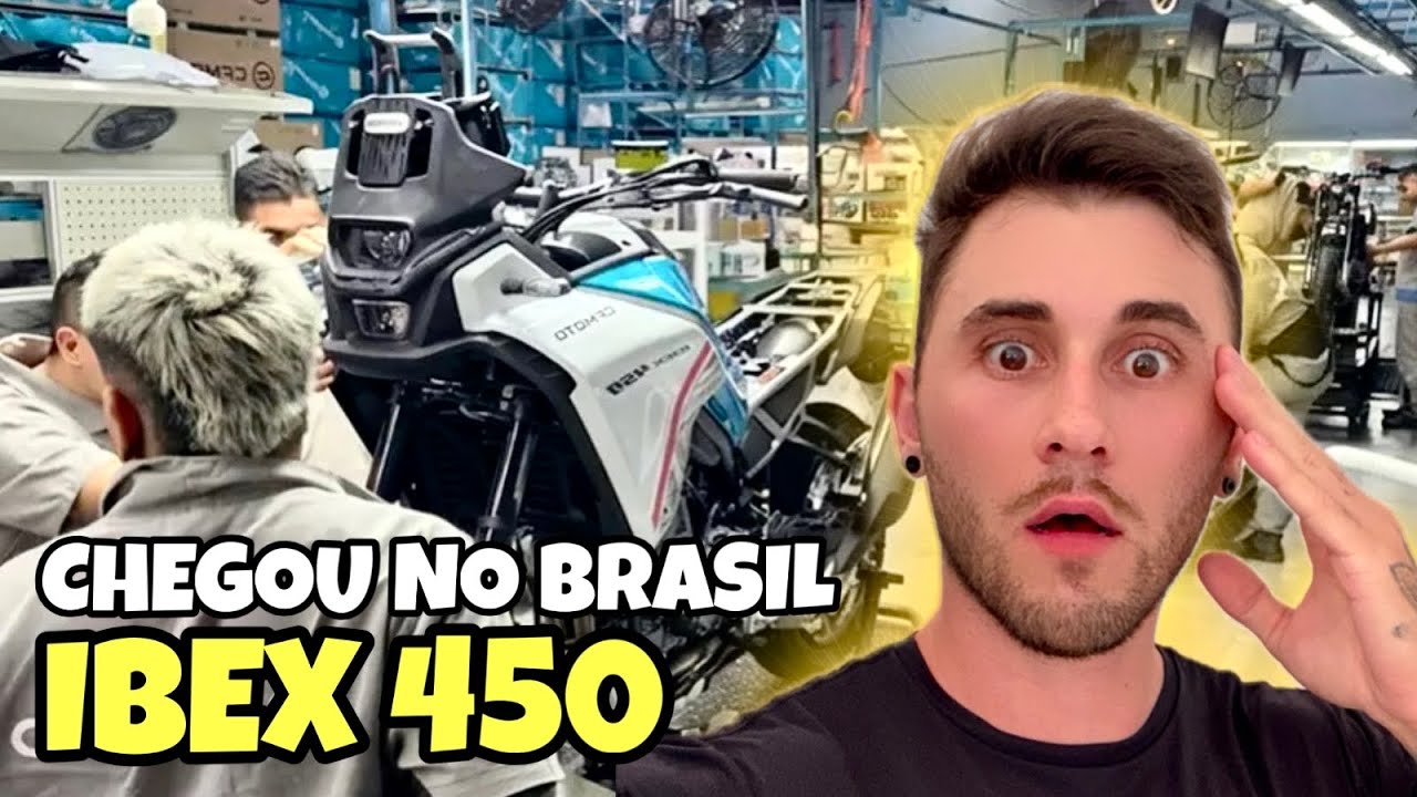 CFMOTO COMEÇA A MONTAR IBEX 450 EM MANAUS 😱 - YouTube