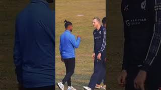 Scotland players avoided shaking hands with sandeep lamichhane. #sandeeplamichane  #scotlandcricket