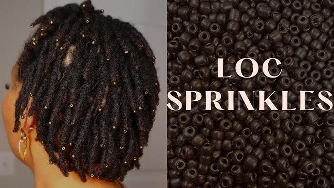 Lock Sprinkles, Loc Sprinkles Beads, DIY Loc Sprinkles