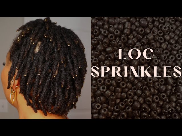 Easy Peasy Loc Sprinkles, Video published by Beaditwearit..