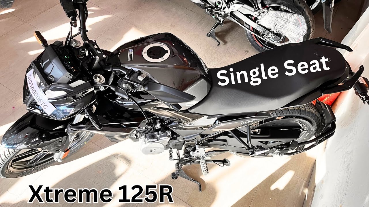 Finally Single Seat Hero Xtreme 125R Available In Showroom ! More ...