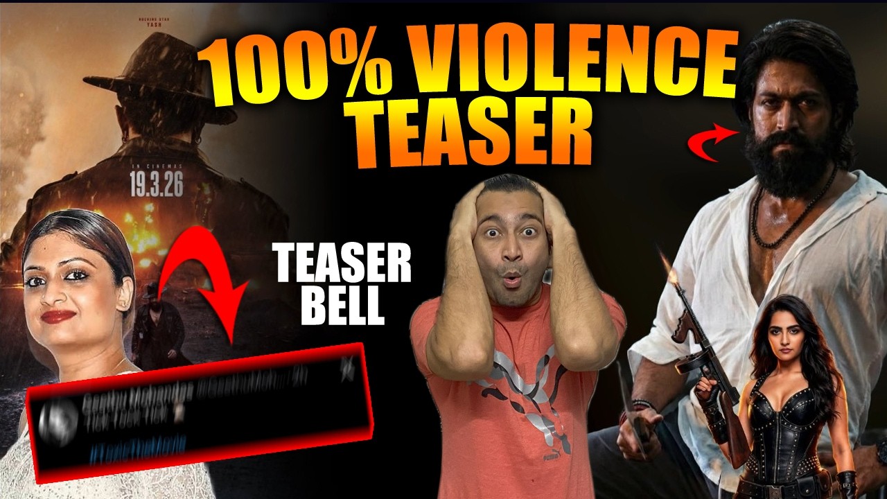 TOXIC ⚠️ Most VIOLENT Teaser NEWS LEAKED! Yash Brutal Poster Update | Geetu Mohandas! YASH