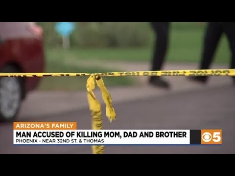 News Update: Phoenix man accused of killing parents, brother - YouTube