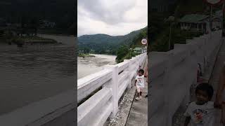 My Son and Hubby (sikkim new check post, Teesta river) 🏞️🏞️☺️☺️ #shorts #viralvideo #sikkim