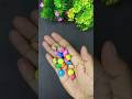 Colourful Gems ASMR 💎 Crunchy Chocolate Sounds #gems #shortvideo #tasty #vairal #trending
