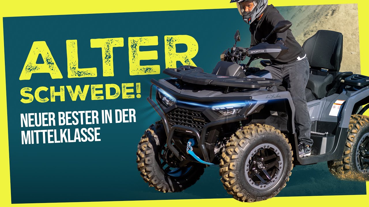 SPORTIVA 620 GT im Offroad-Härtetest 🇨🇿 | ATV Vorstellung | Neuer Hersteller legt richtig los!