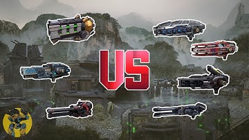 Medium Weapon [F2P] Comparison | War Robots