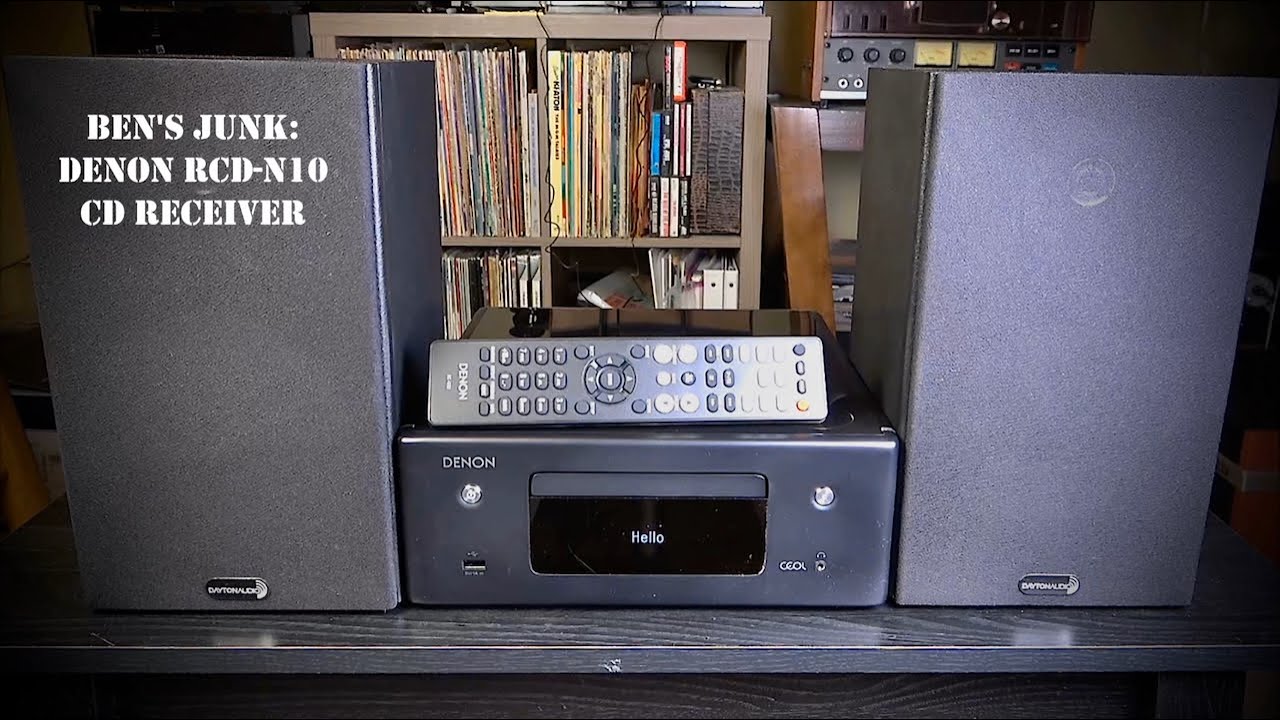Oddity Archive: Episode 276.1 – Ben's Junk: Denon RCD-N10 CD