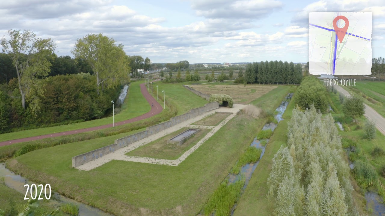Park Lingezegen in vogelvlucht