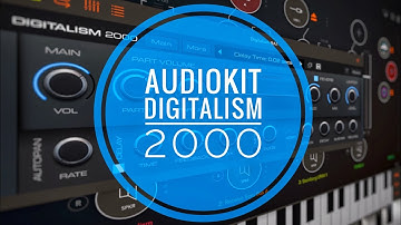 AudioKit Pro Digitalism 2000 walkthrough demo (early 2000s PCM style rompler!)