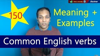 Common English verbs meaning in Hindi with examples and translation Grammar lesson