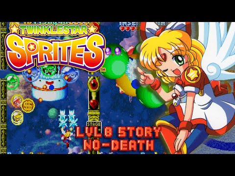 [AC] Twinkle Star Sprites - Story Mode - Lvl 8 No-Death Clear (The First Versus Shmup!)