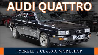 Audi Quattro The Efficient Gamechanger Tyrrells Classic Workshop