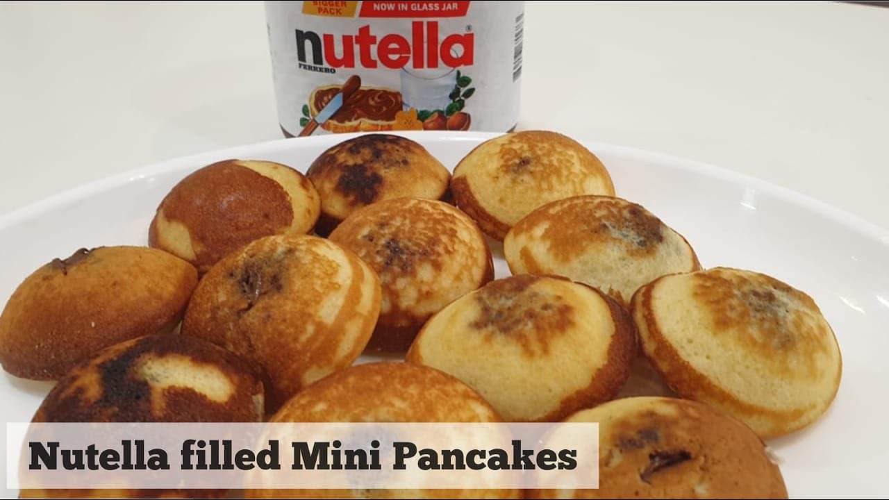Nutella Stuffed Mini Pancakes In Tamil With English Subtitles À®¨ À® À® À®² À®² À®® À®© À®ª À®© À® À® Youtube