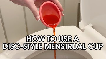 How to Use a Disc-Style Menstrual Cup