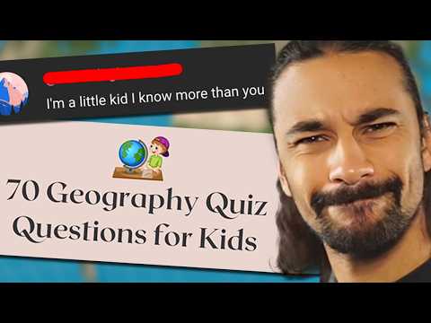 Can an American Pass a Geography Quiz for Children?