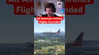 All American Airlines Flights Grounded