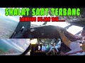 COCKPIT VIEW - SHALAT SAAT TERBANG - LANDING HUJAN AIR