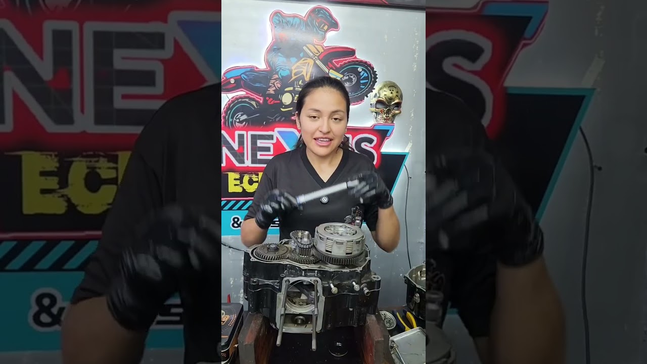 Como armar un motor CG250cc con contrapesa paso a paso.