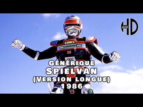 Générique de Spielvan (時空戦士スピルバン) (Version longue) - 1986 - HD