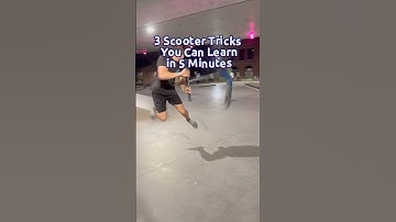 3 Easy Scooter Tricks To Learn🫡 #scootering #scootertricks #shorts