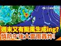 颱風、熱帶擾動與豪雨警報